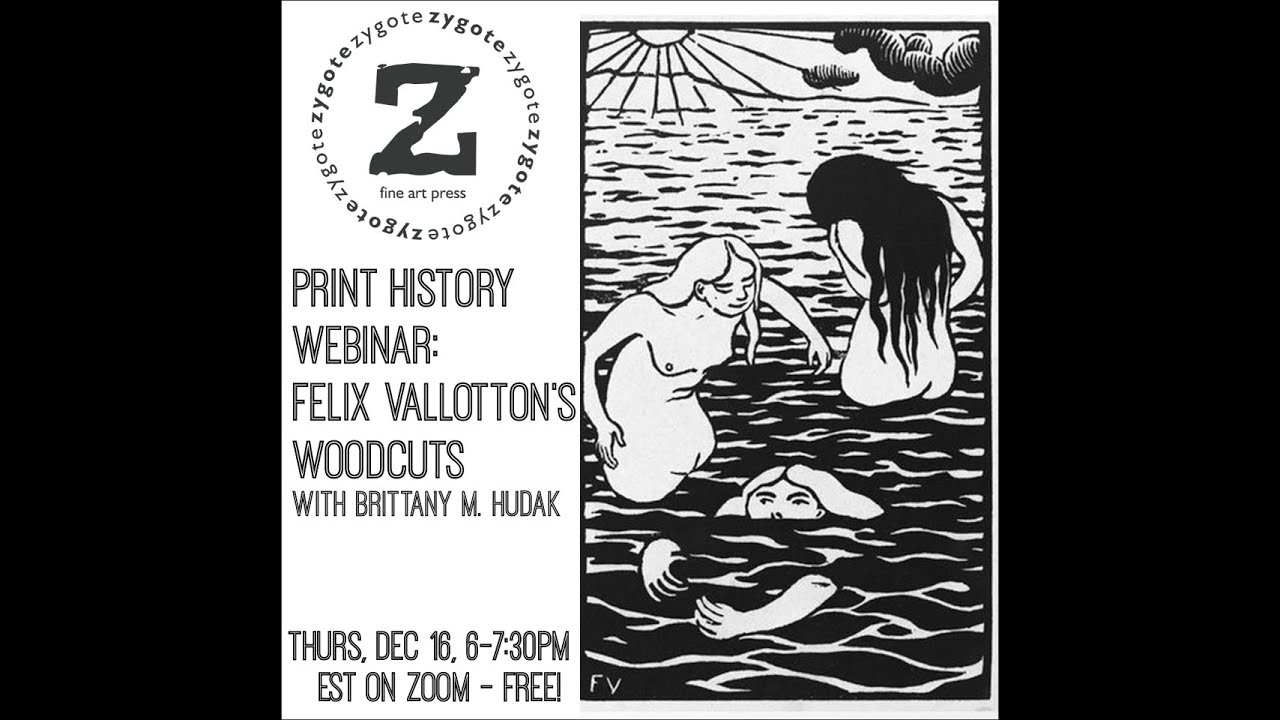 Print History Webinar: Felix Vallotton’s Woodcuts
