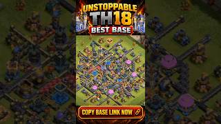 TH18 Best Base For RANK MODE ANTI 2 STAR 💪 Clashofclans 🔥 2026 #coc