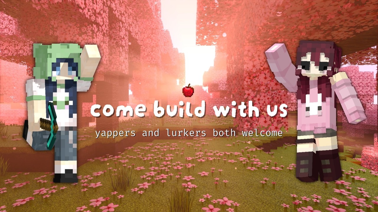 Minecraft forever world starter base - come build with us!