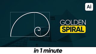 How to create Golden Spiral in Illustrator easily in 1-minute | How to create Golden Ratio for Logo by Creative Lab 1,664 views 3 years ago 2 minutes, 5 seconds