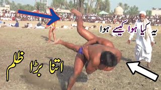 Mujahid Pehlwan Vs Akhtar Pehlwan Godara व्यावसायिक पहलवान مصارعه Mela Kushti #Kushti