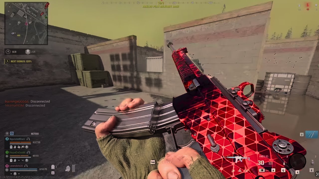 CALL OF DUTY WARZONE CASUAL GAMEPLAY | LOOTED GUN AMES 85 IS GREAT (NO TALK NO COMMENTARY)