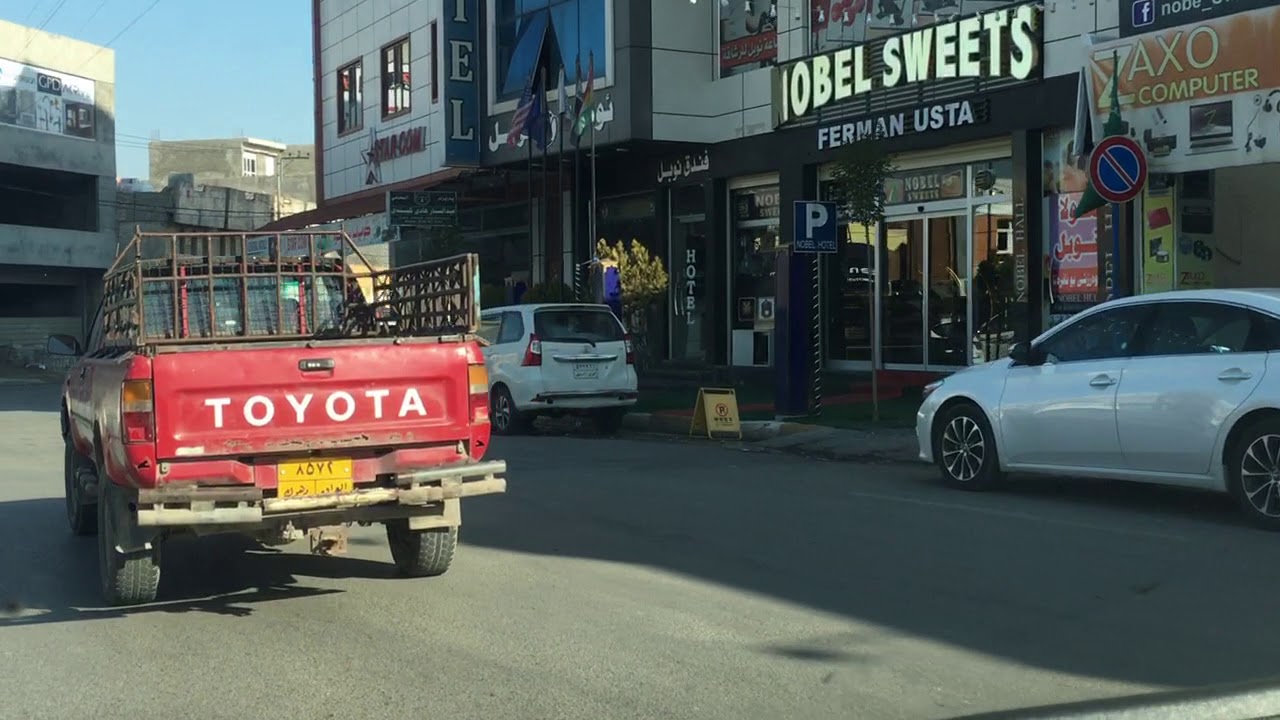 الطريق من الجشر العباسي دخولا الى داخل مدينة زاخو هوك