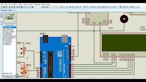 control de motor con pwm y arduino en proteus