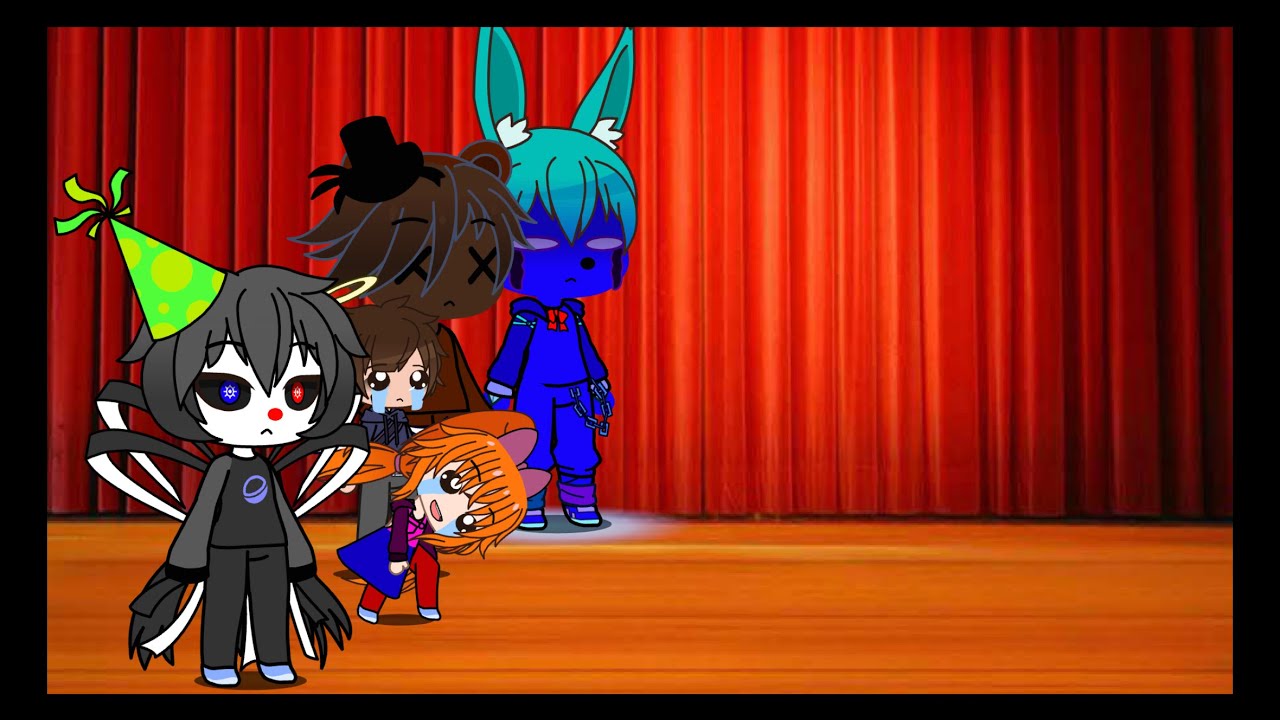My aftons and some animatronics react to there old designs - YouTube