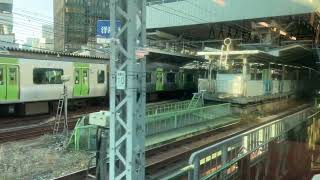 【車窓】 JR上野東京ライン 新橋駅→東京駅 E531系0番台水カツK405編成 モハE530-5