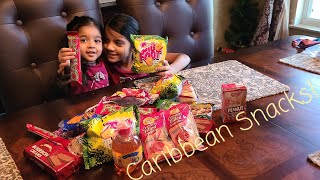 Trying Caribbean Snacks !