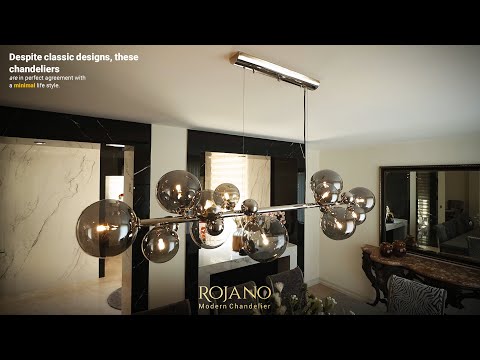 لوستر مدرن پروژه ویلایی 