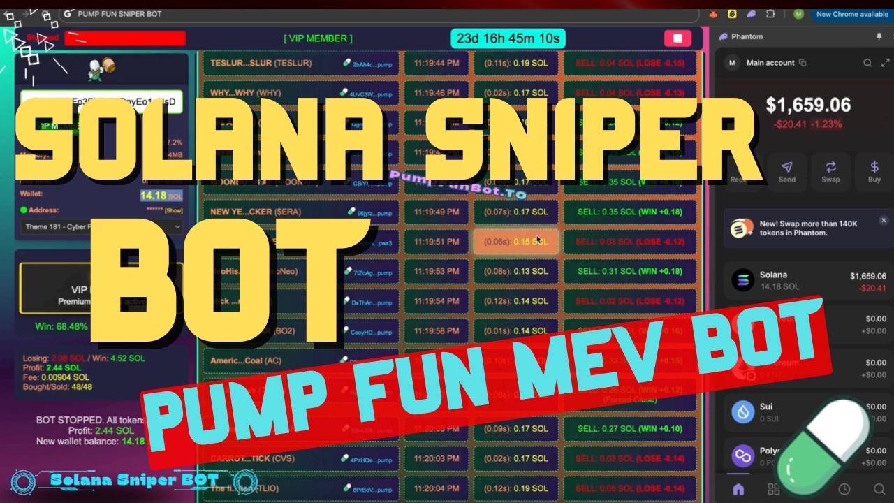 Solana Sniper Bot Fast Launch Configuration | Pump Fun Sniper Bot Entry ...