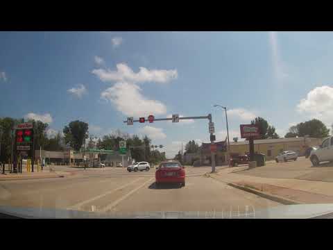 Driving through Brillion, Wisconsin