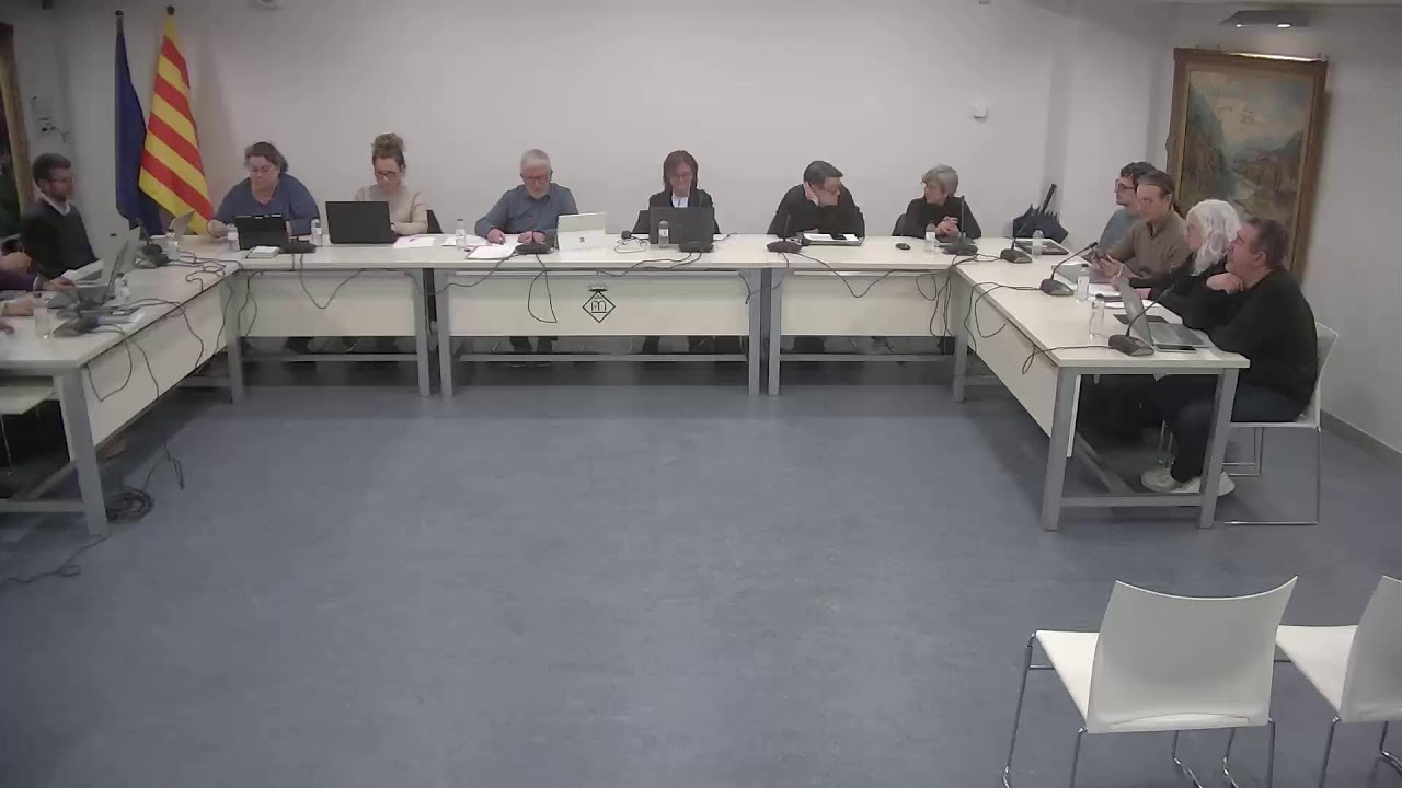 Ple ordinari 5 de març de 2026 Ajuntament de Capellades
