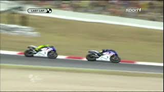 Rossi vs. Lorenzo - auf der letzten Rille | Catalunya 2009 (german commentary) screenshot 1
