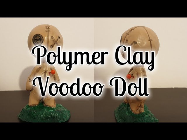 Voodoo Doll Halloween Polymer Clay Cutter