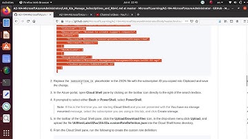 AZ 104 Lab 02a Task 2: Create custom RBAC roles from JSON Template using Powershell - Azure Admin