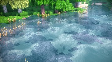 Minecraft Shader Tutorial – How To: Waving Water (Kuda V6.0.82 Beta) | 60fps