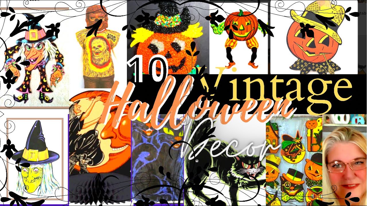 10 Vintage Inspired | Dollar Tree DIY | Halloween - YouTube