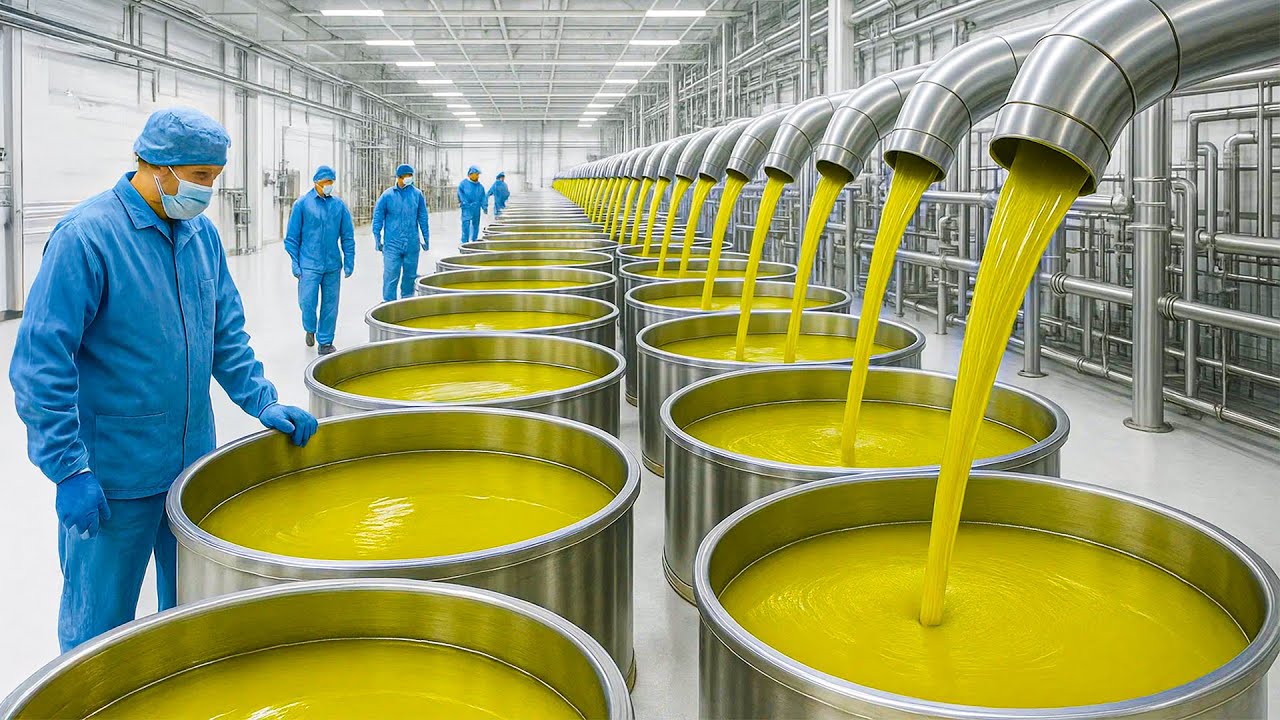 How Olive Oil Is Made In Factory