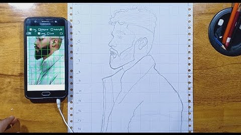 how to draw ap dhillon singer skech