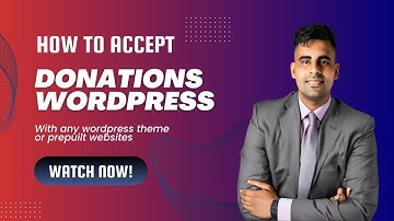 Hoe accepteer je donaties in WordPress - Givewp Tutorial