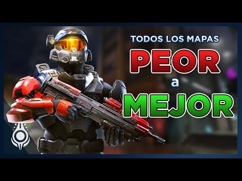 TODOS los mapas de Halo Infinite de PEOR A MEJOR