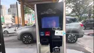 Suara mesin secure saat keluar summarecon mall serpong