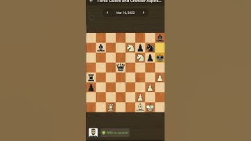 Puzzle of the year | March 16 | #chess #reels #shorts