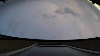 Vertical Clouds Time Lapse
