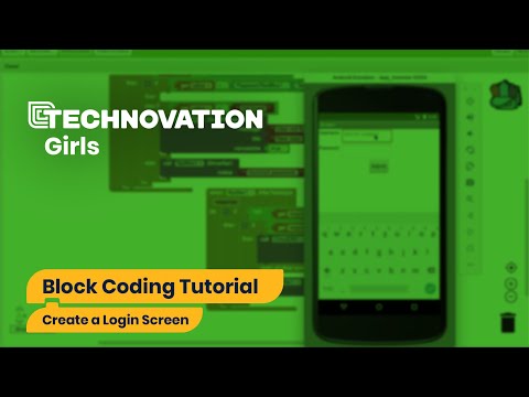 Block Coding Tutorial: Make a Login Screen