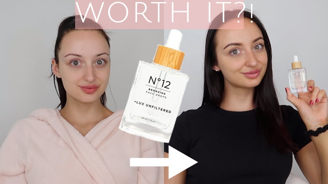 +Lux Unfiltered No12 Bronzing Face Drops Review + Demo! YouTube