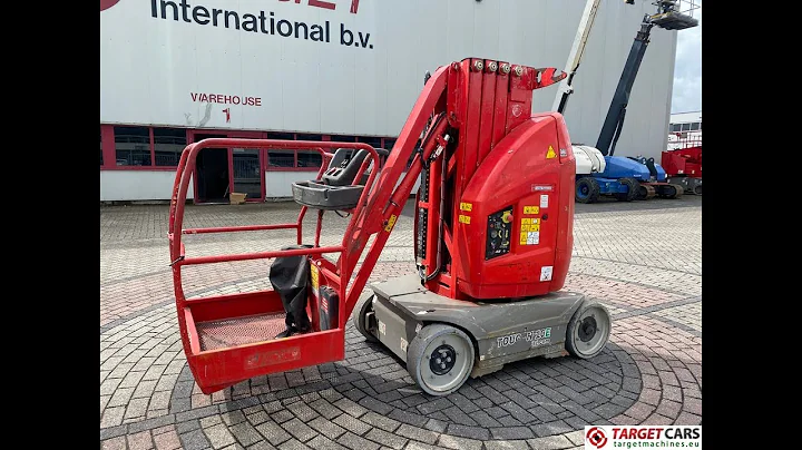 782061 JLG TOUCAN 10E ELECTRIC VERTICAL MAST WORK LIFT W/JIB 1010CM 2013 568HRS