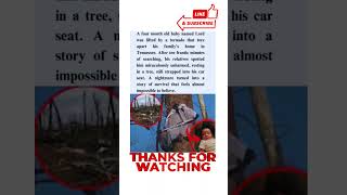 Miraculous Survival: Baby Lord Found in Tree After Tornado #TornadoSurvival #BabyLord