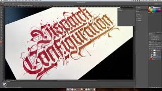 How To: Gradient Calligraphy in Photoshop