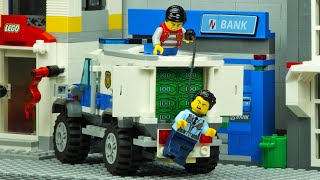 Lego City ATM Transport Truck Robbery Fail