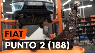 Как заменить передний рычаг подвески FIAT PUNTO 2 (188) [ВИДЕОУРОК AUTODOC]