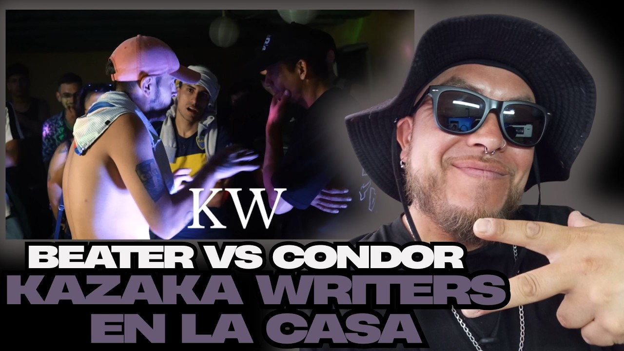 Reacción a KAZAKA WRITERS - BEATER vs CONDOR - Otro batallón en Uruguay, Estelar.