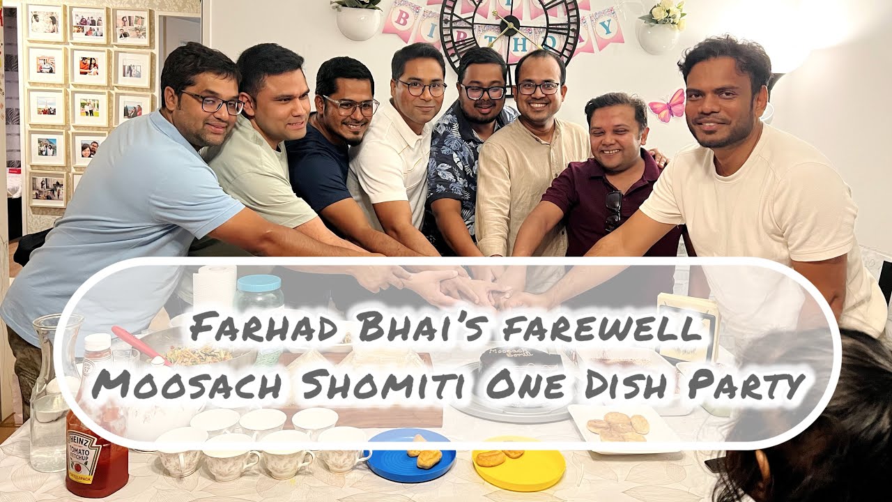Moosach Somiti’s One Dish Party & Farhad Bhai’s Farewell // September 23, 2025 // Munich, Germany
