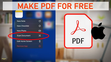 How to make PDF on iPhone for 100% FREE | No Third Party App Needed