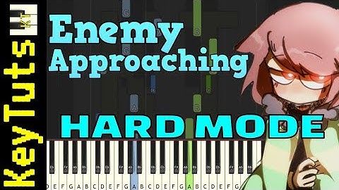 Learn to Play Enemy Approaching from Undertale - Hard Mode