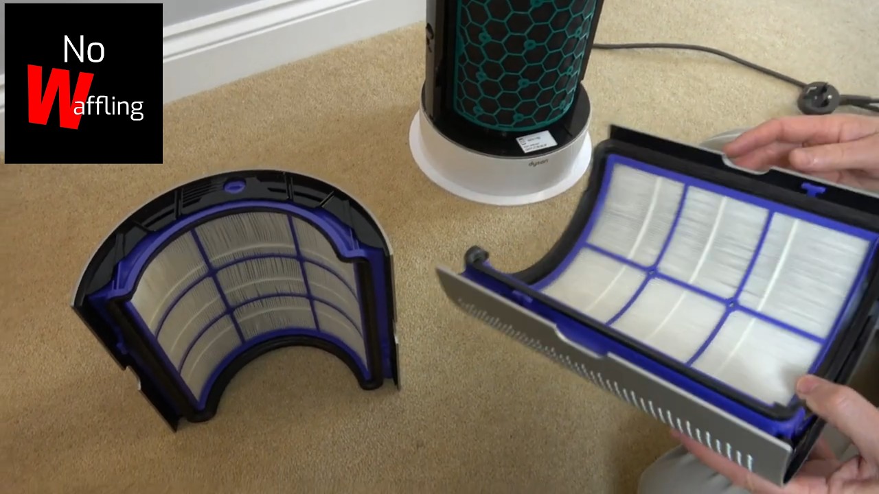 Dyson Pure Hot+Cool HP04と交換フィルター How to Change the HEPA FILTER on DYSON Pure Hot+Cool FAN HP04
