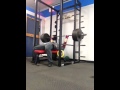 450lb bench press attempt by 16 year old powerlifter trevor