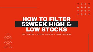 How to Filter 52 week high low stocks in Google Sheet | Intraday Trading Ideas | Tamil Share Market screenshot 4