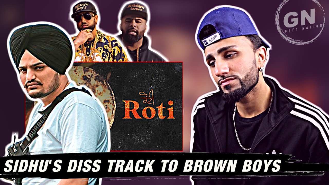 Sidhu Moose Wala *Diss Track* to Brown Boys | Reaction to "Roti" by Geet Nation