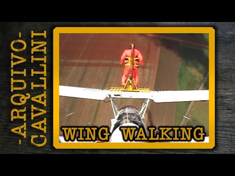 Vídeo: Wing Walking é A Bela Arte De Amarrar-se A Um Biplano