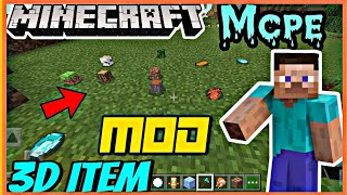 3D Item Drop Mod For Minecraft Pe (Android iOS) Hindi screenshot 2