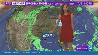 Summery start to October, but a fall cold front is on the way