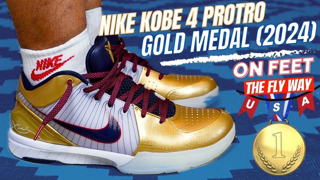 Nike Kobe 4 Protro Gold Medal (2024) Perfect Timing Since 