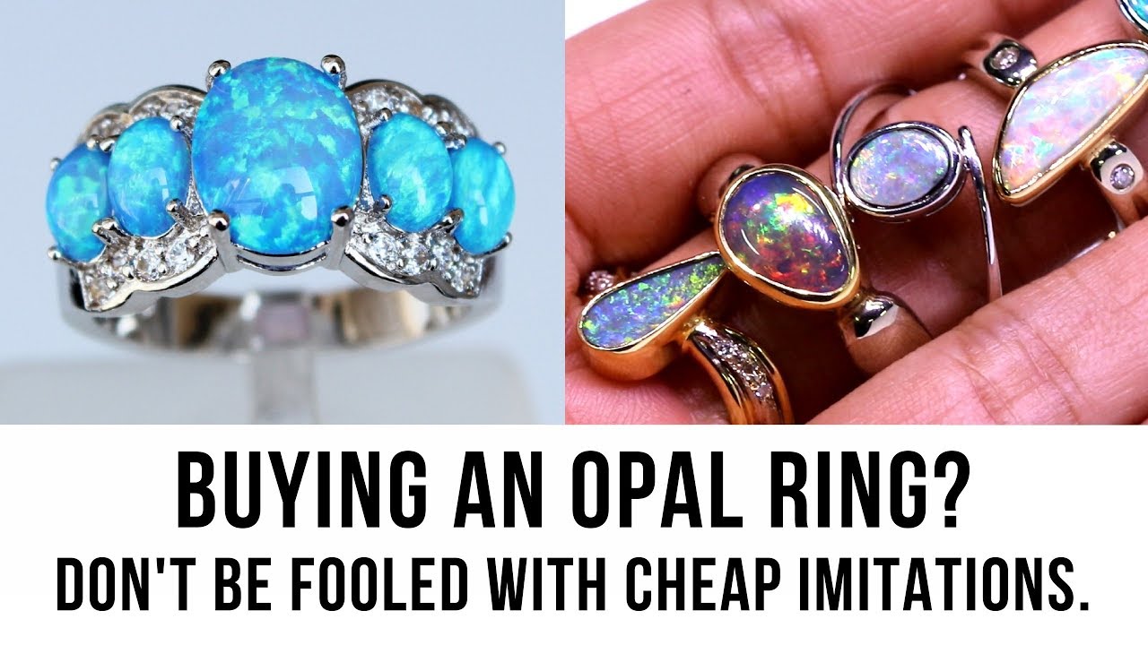 Man Made Synthetic Opal Rings You Won T Find Them Here Opal Auctions