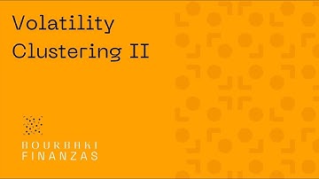 Volatility Clustering