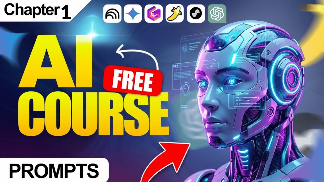 Free AI Course for Beginners 2026 | Class 1: What is AI? How AI Works ...