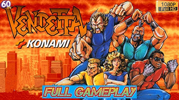Vendetta (1991) | Arcade Game | No Commentary | Full Walkthrough Gameplay - 1080p (60FPS)